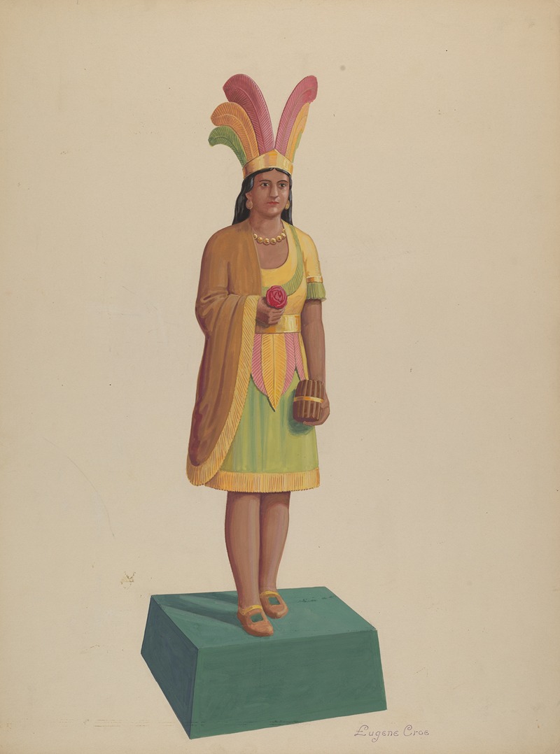 Eugene Croe - Cigar Store Indian