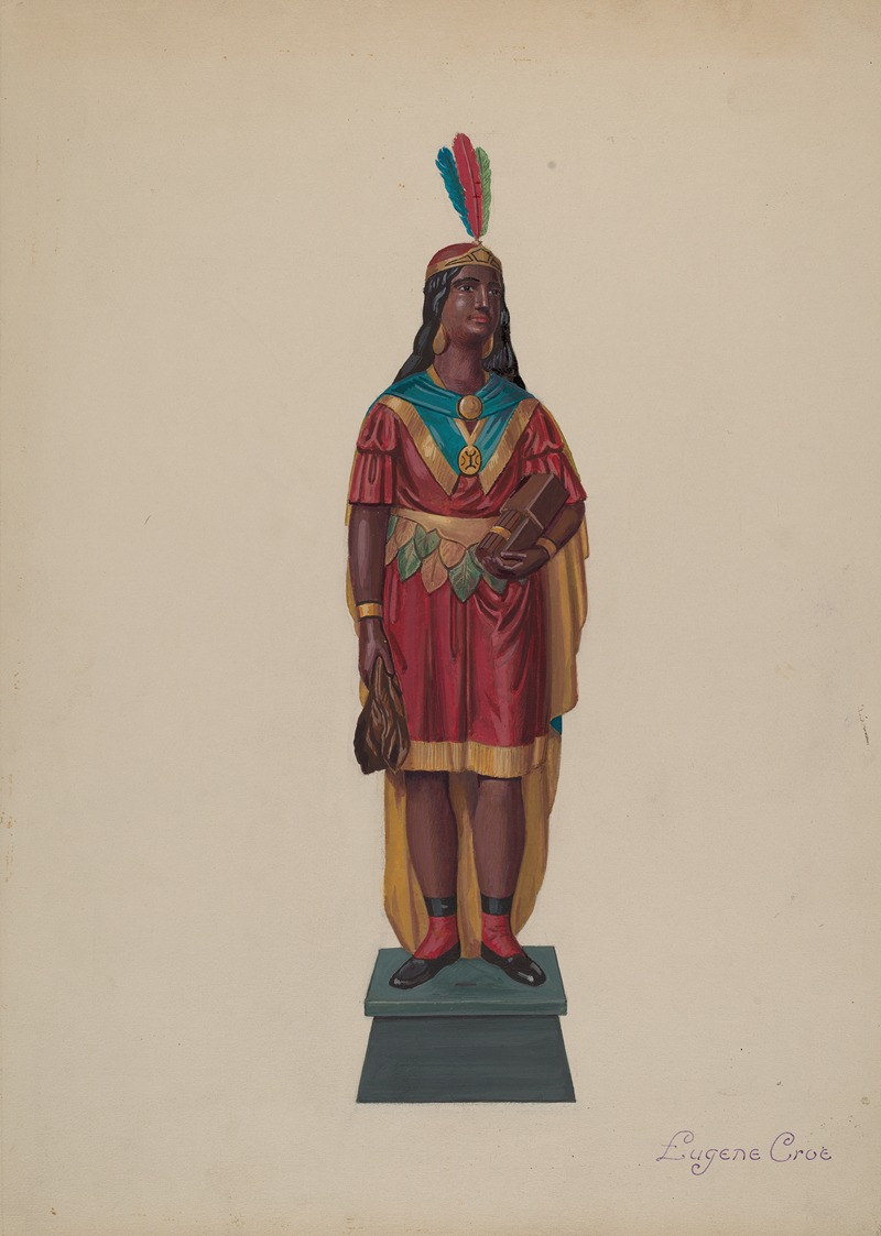 Eugene Croe - Cigar Store Indian