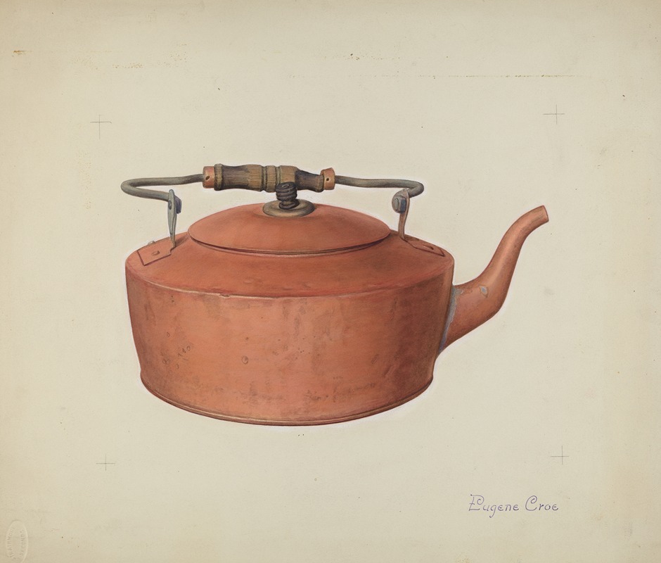 Eugene Croe - Copper Tea Kettle