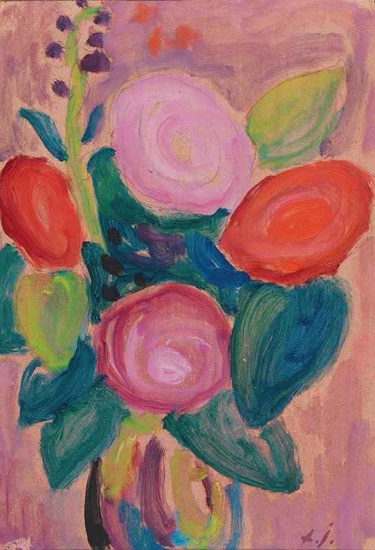 Alexej von Jawlensky - Blumenstrauss in Vase