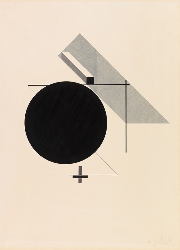 El Lissitzky - Proun IV – Blatt 4 der I. Kestnermappe, Proun