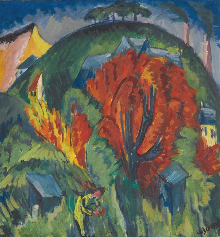 Ernst Ludwig Kirchner - Galgenberg In Jena