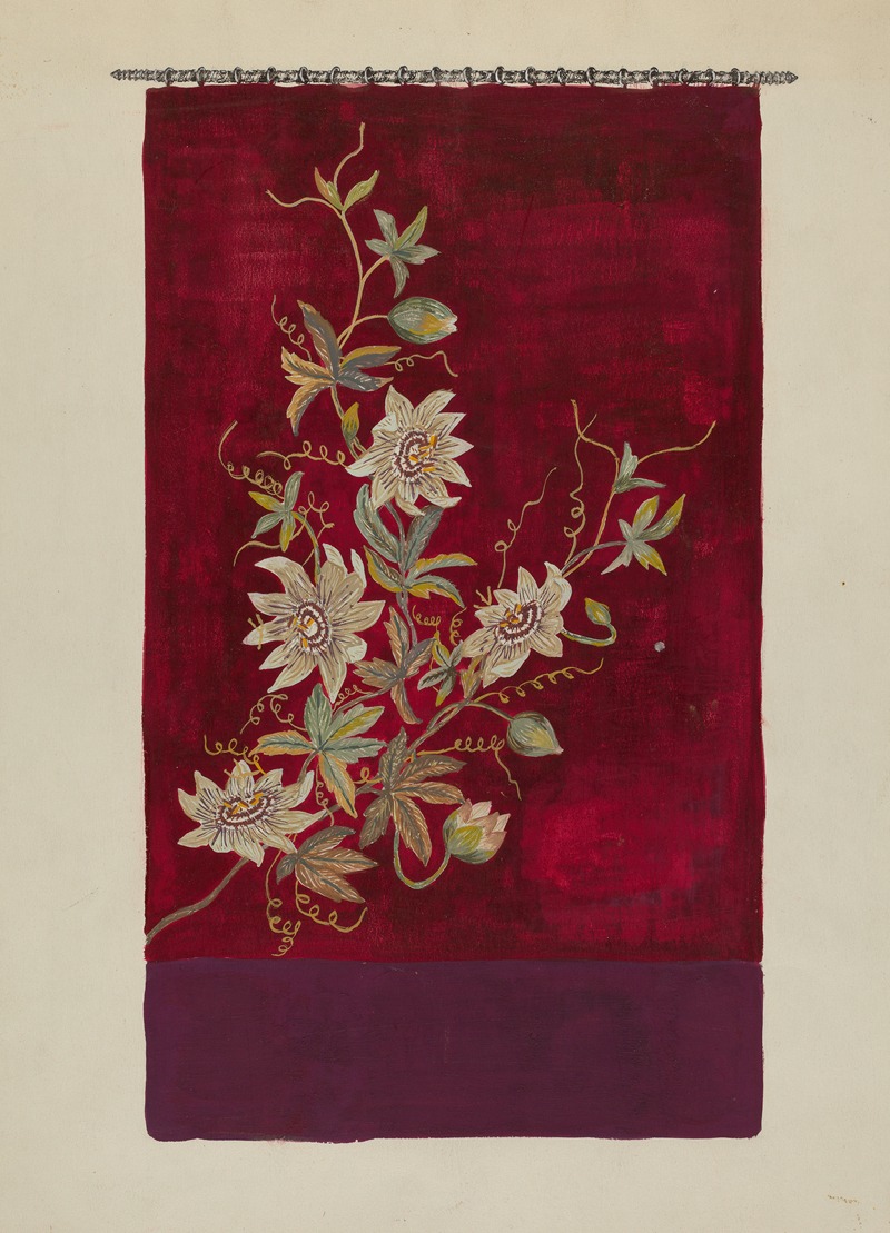 Evelyn Bailey - Embroidered Banner