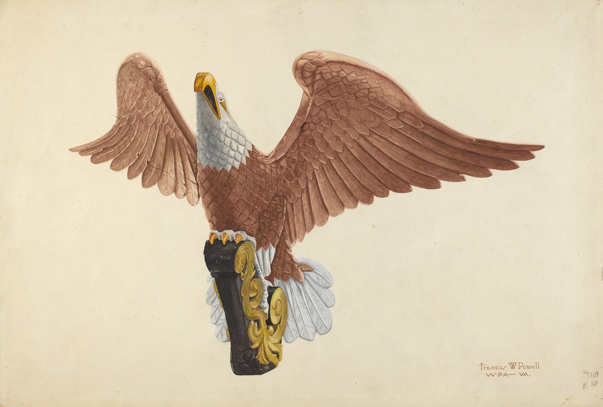 F.W. Powell - Eagle Figurehead