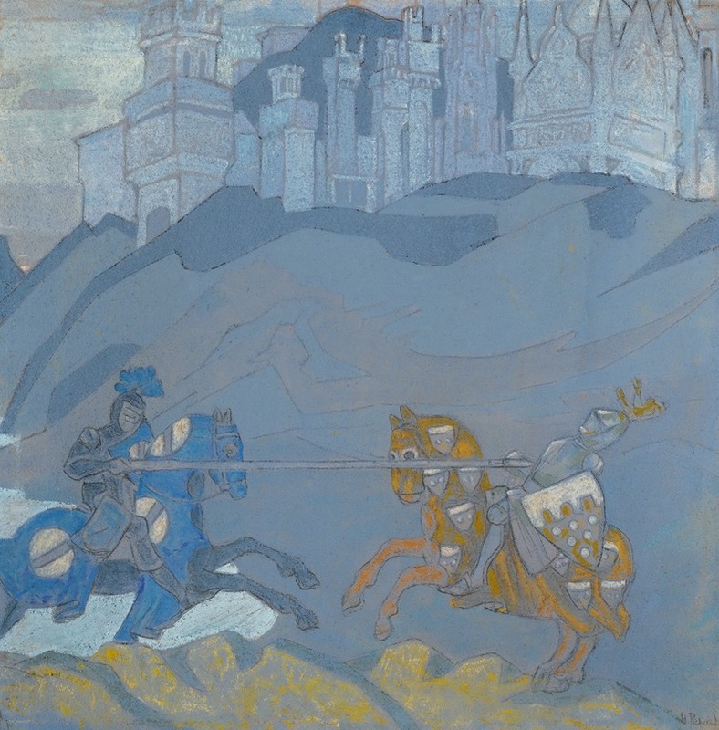 Nicholas Roerich - The Duel