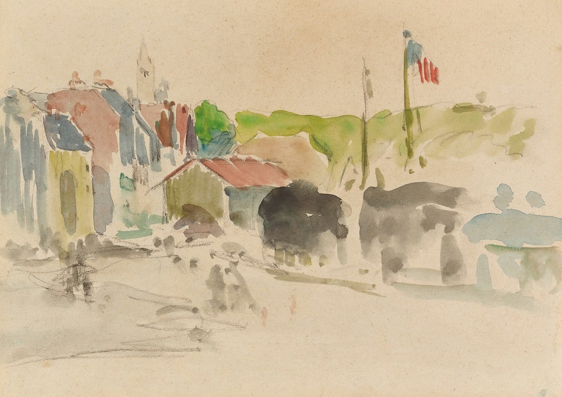 Paul Gauguin - Le Village