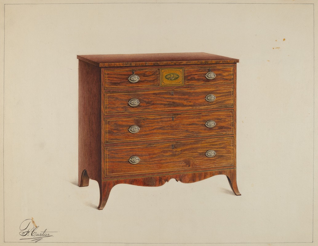 Ferdinand Cartier - Chest of Drawers