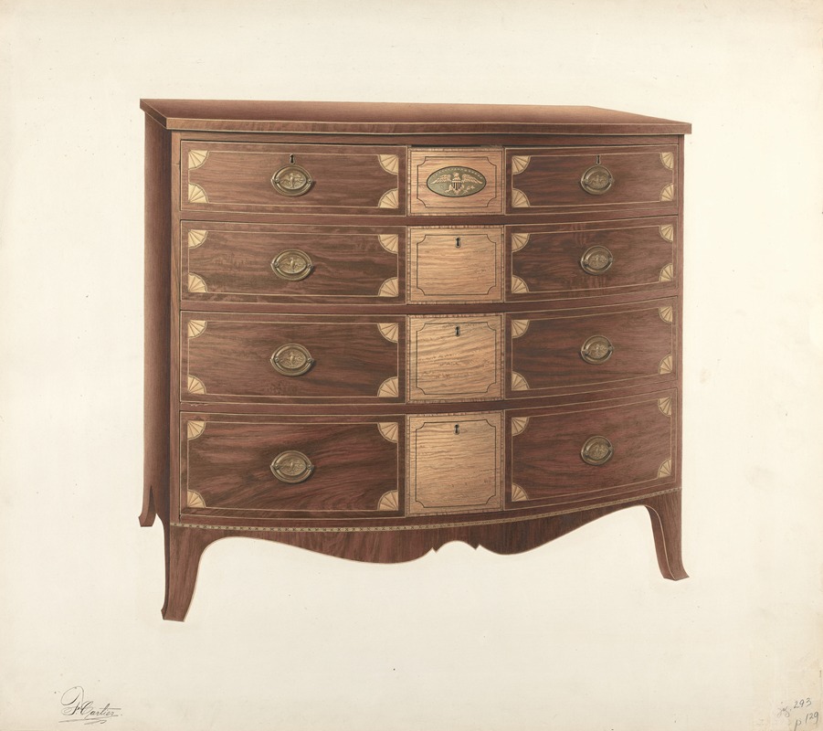 Ferdinand Cartier - Chest of Drawers
