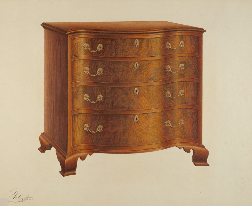 Ferdinand Cartier - Chest of Drawers