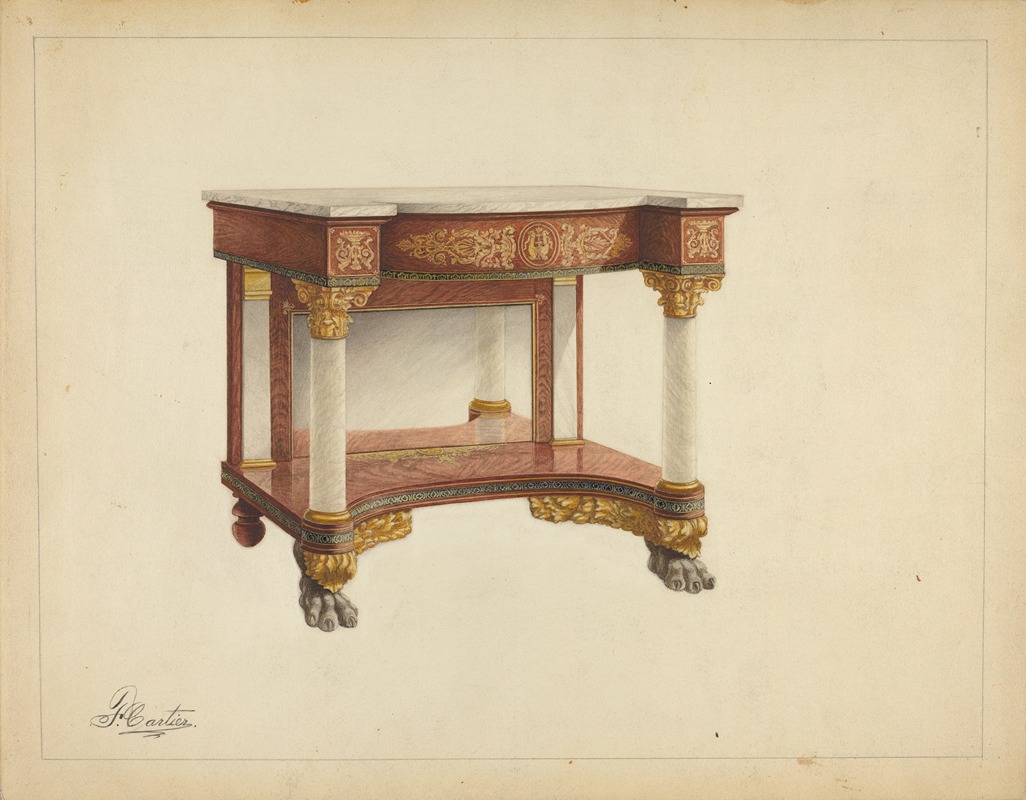 Ferdinand Cartier - Console Table