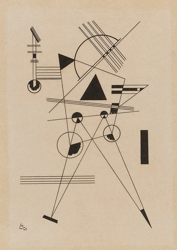 Wassily Kandinsky - Lithographie No. 1 (R. 185)