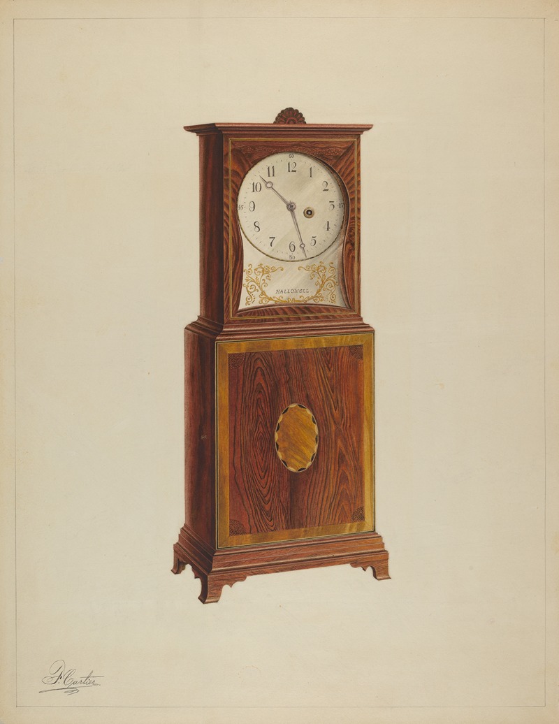 Ferdinand Cartier - Shelf Clock