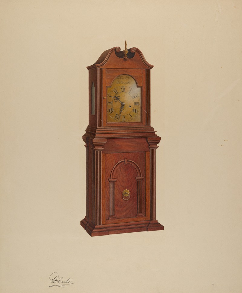 Ferdinand Cartier - Shelf Clock