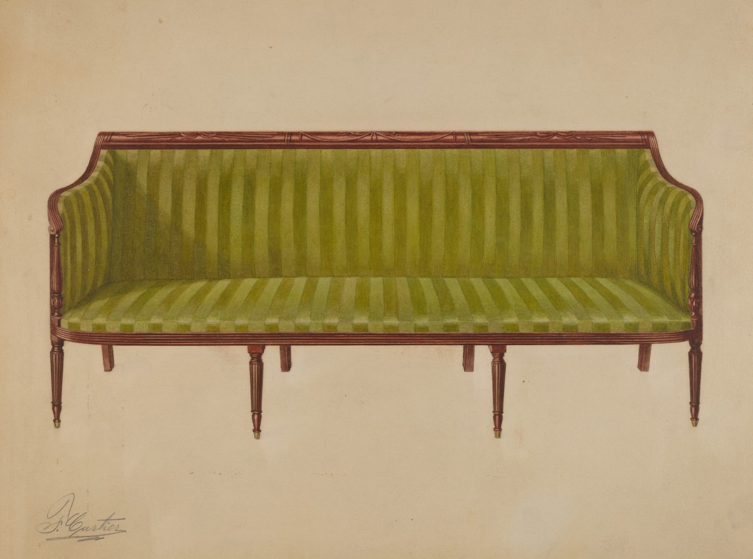 Ferdinand Cartier - Sofa