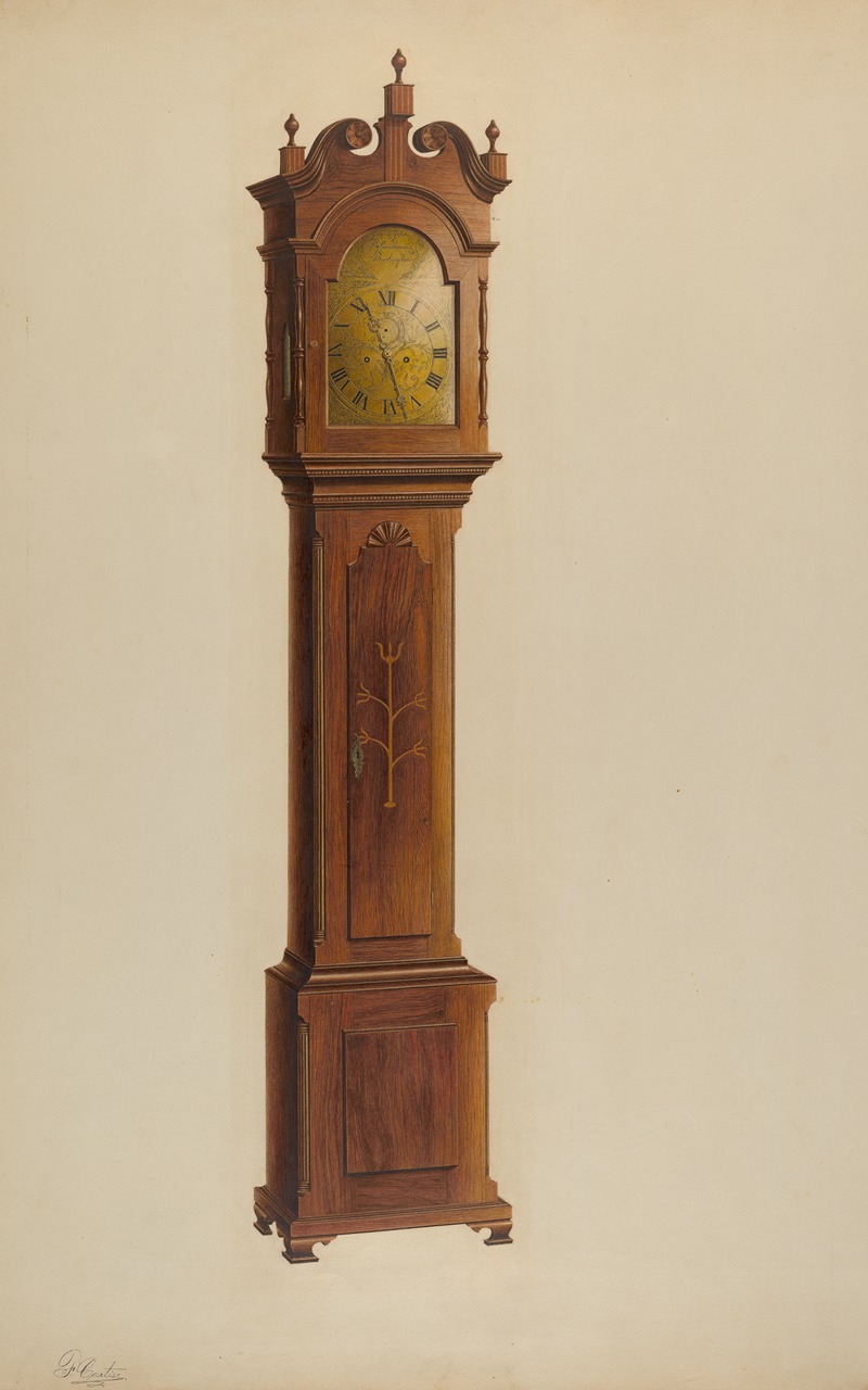 Ferdinand Cartier - Tall Clock