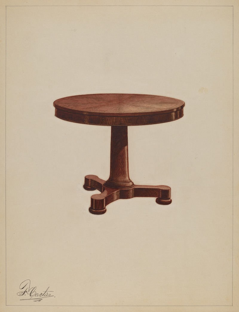 Ferdinand Cartier - Tilt Table