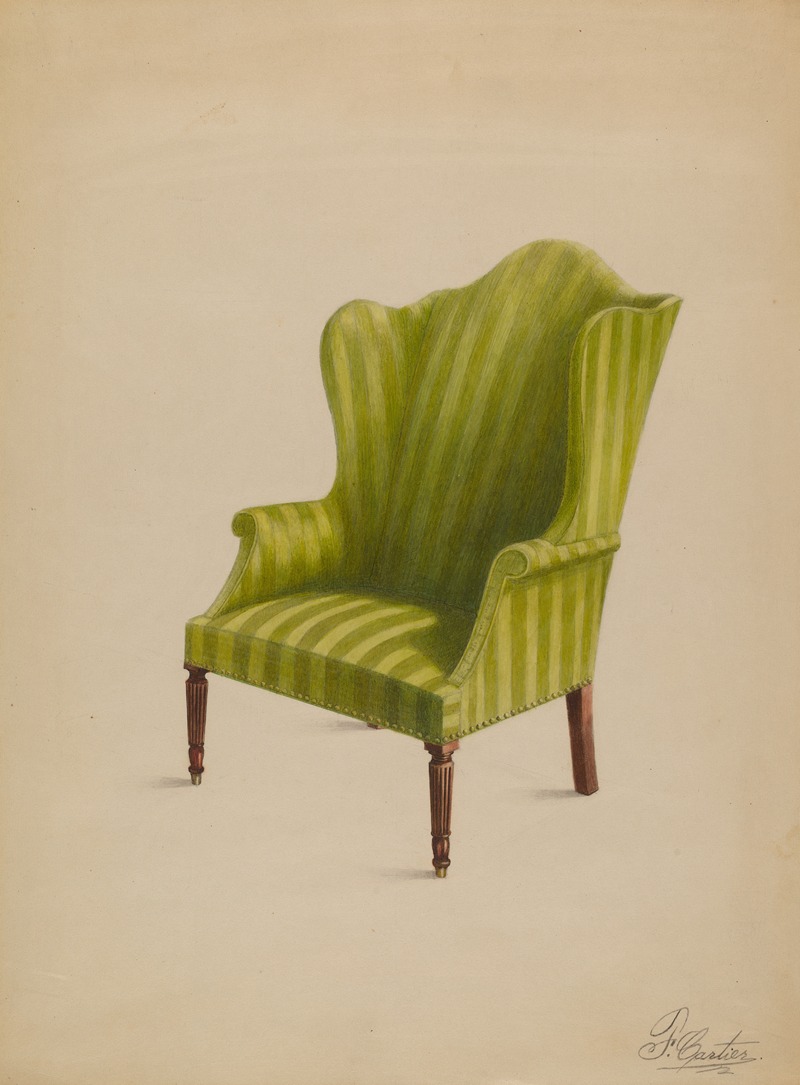 Ferdinand Cartier - Wing Chair