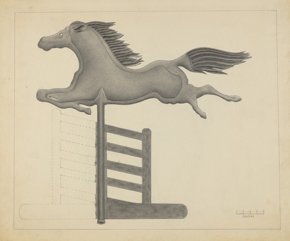 Filippo Porreca - Horse Weather Vane