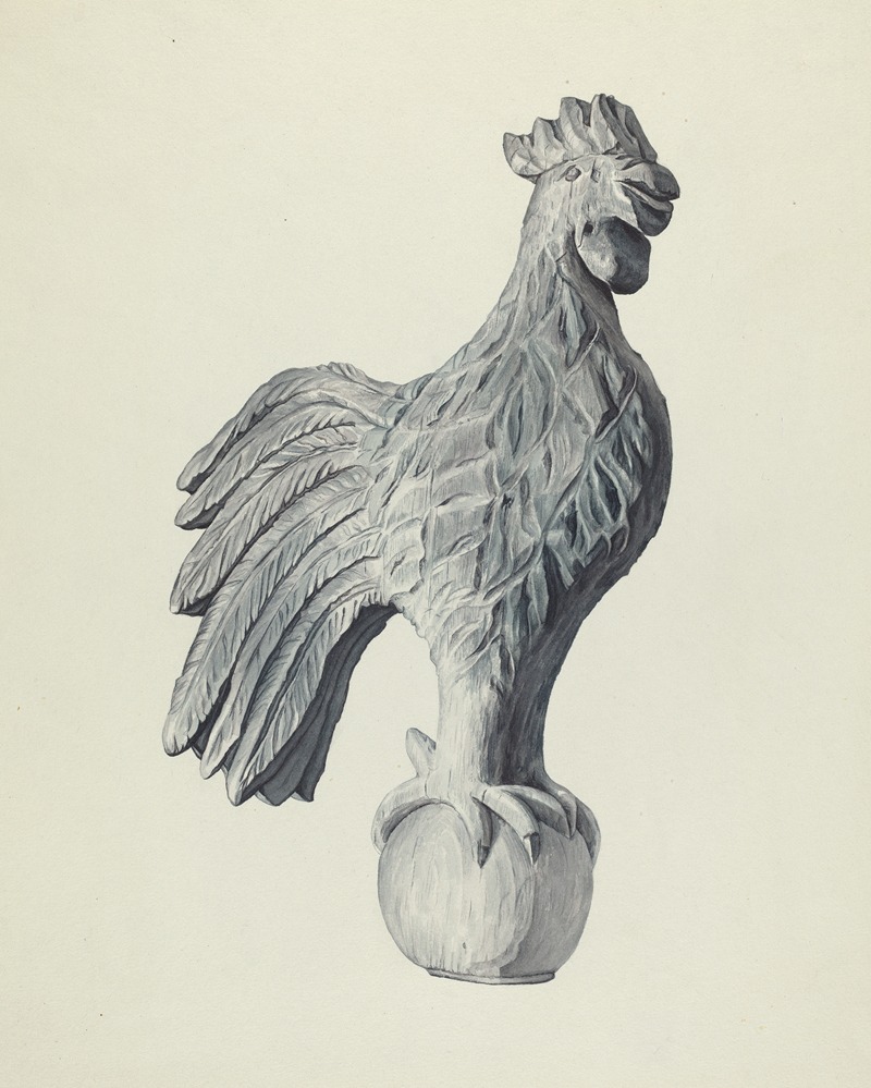 Flora Merchant - Cock Weather Vane