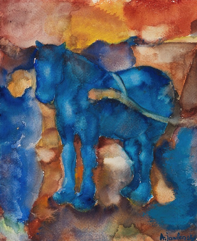 Alexej von Jawlensky - Blaues Pferd
