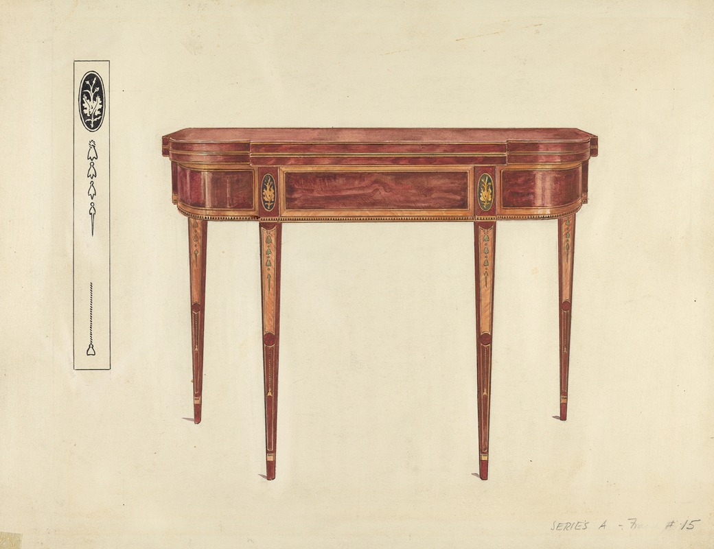 Florence Choate - Card Table