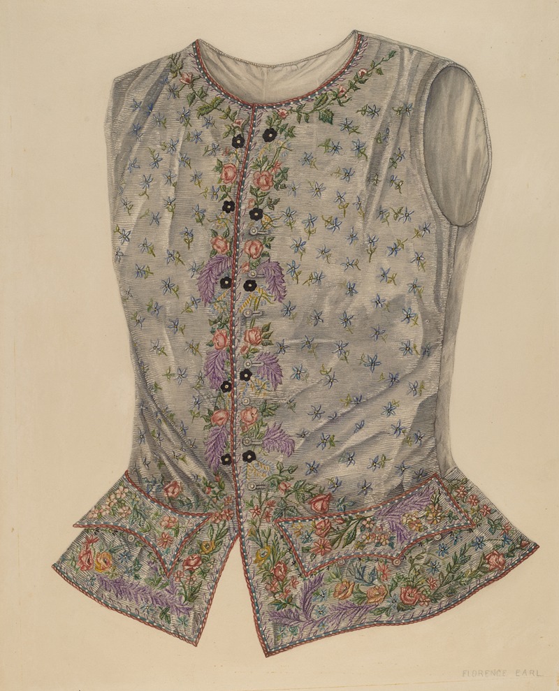 Florence Earl - Silk Vest