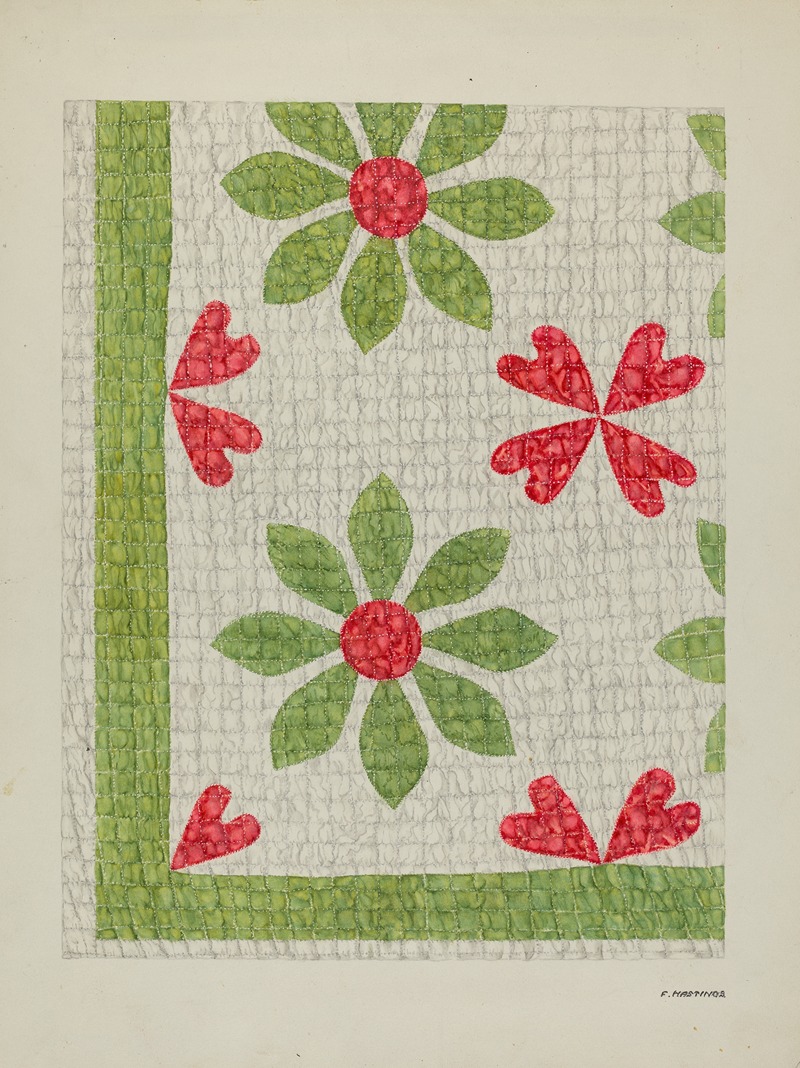 Florence Hastings - Hand Made Quilt