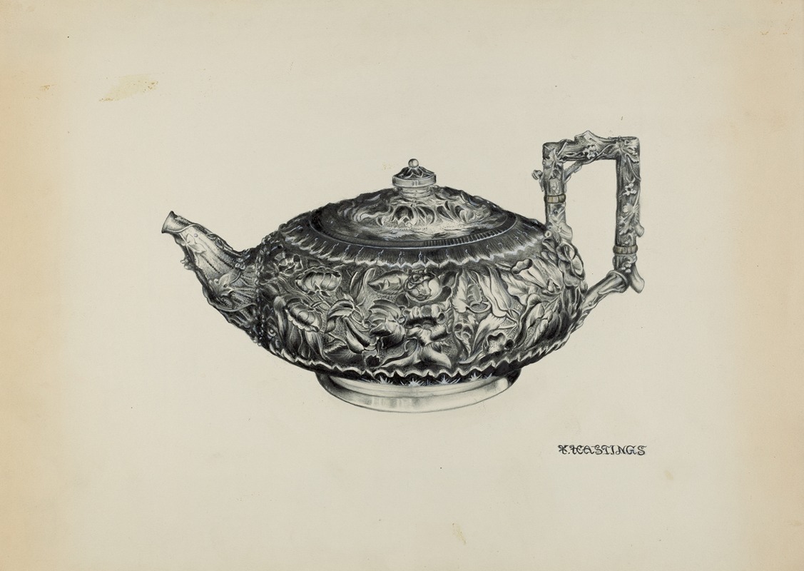 Florence Hastings - Silver Teapot