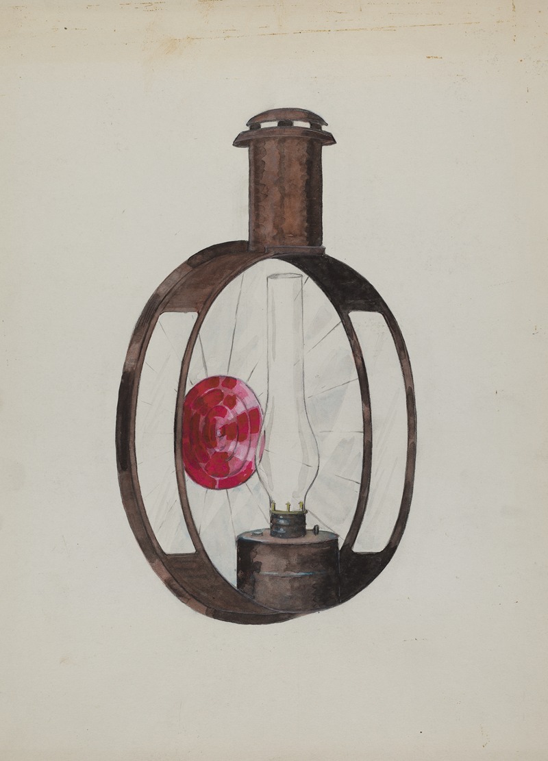 Florence Huston - Kerosene Street Car Lamp