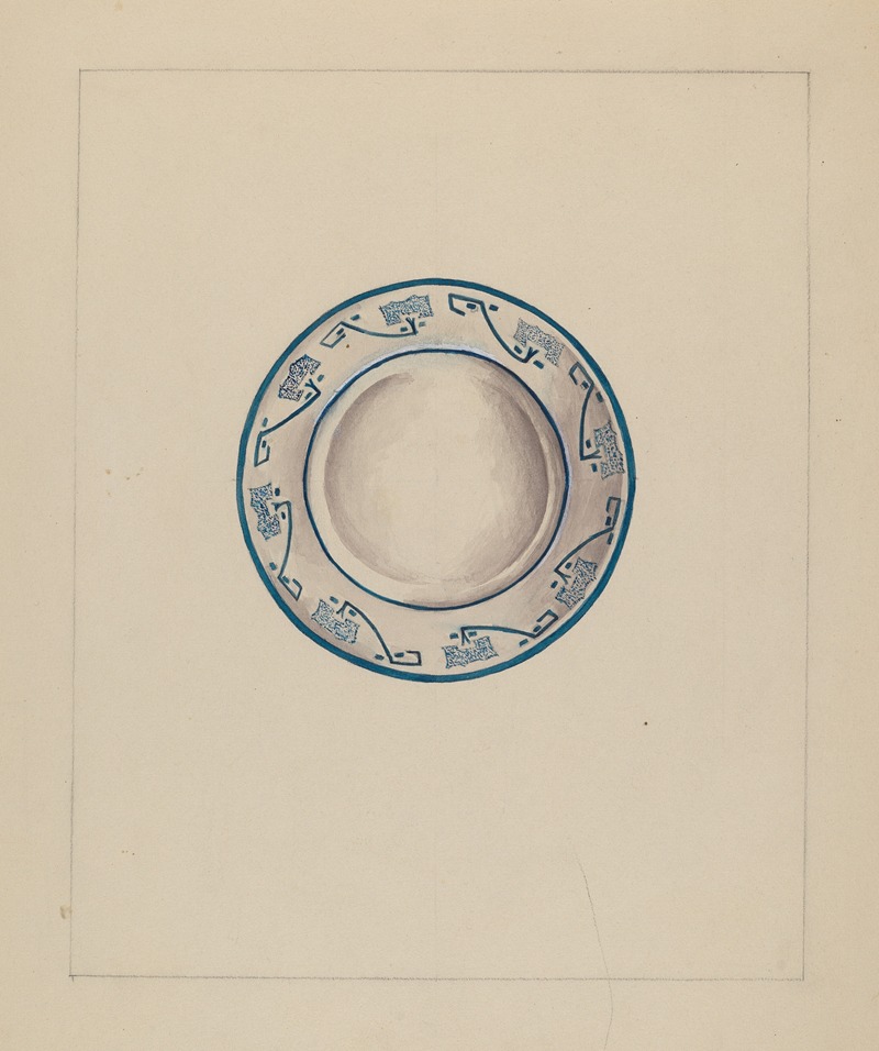 Florence Stevenson - Cup Plate