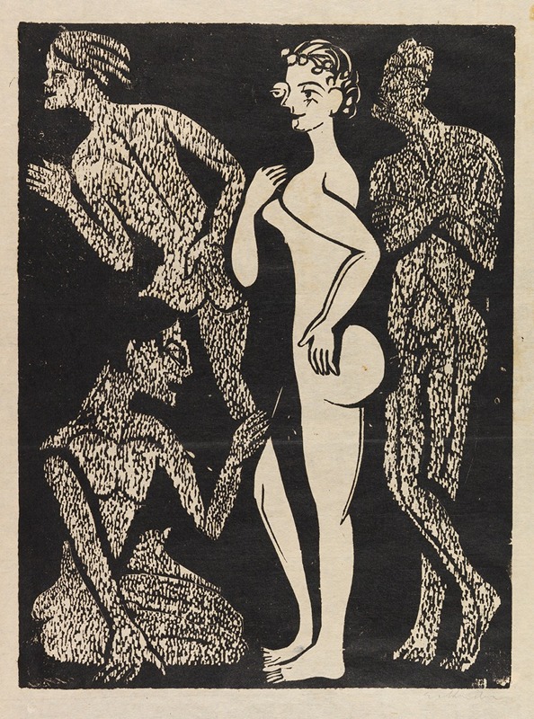 Ernst Ludwig Kirchner - Die Frau und die Männer