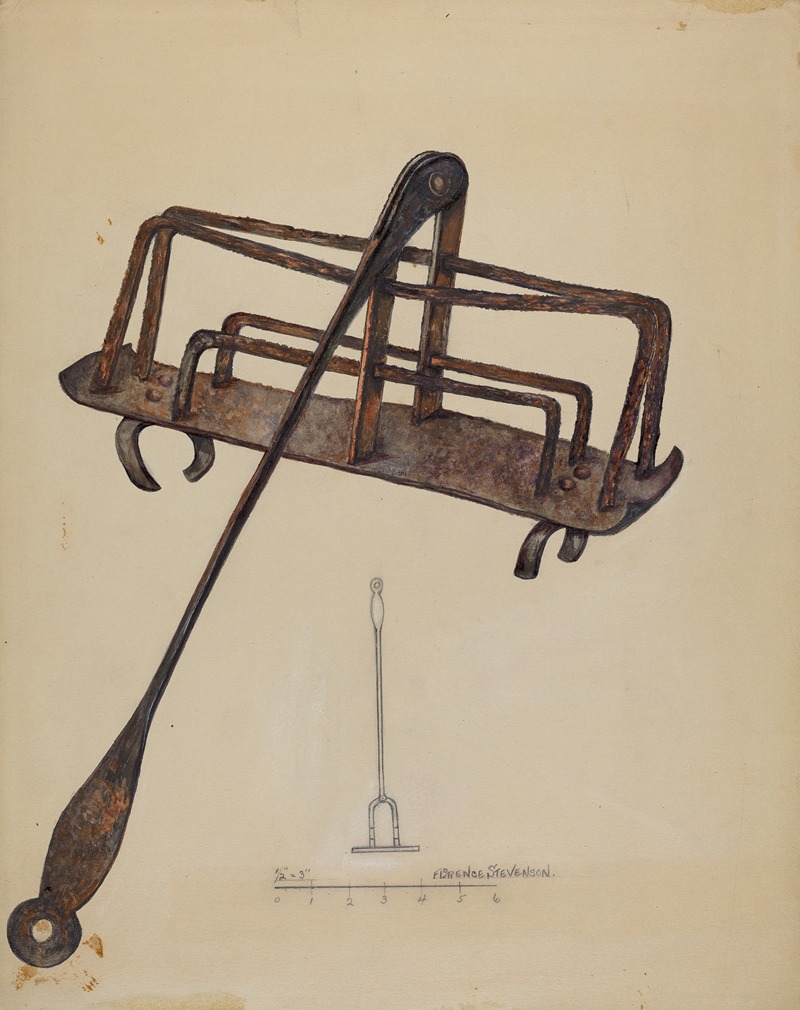 Florence Stevenson - Iron Toast Rack