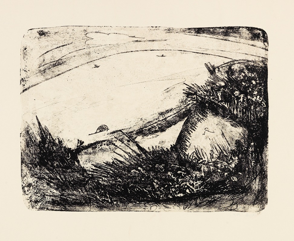 Ernst Ludwig Kirchner - Steilküste und Meer – Fehmarn
