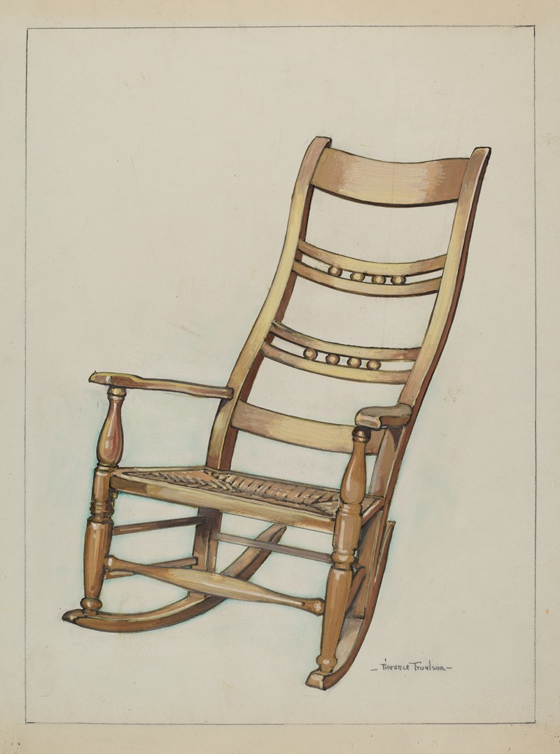 Florence Truelson - Colonial Rocking Chair