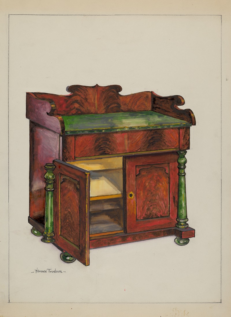 Florence Truelson - Colonial Wash Stand