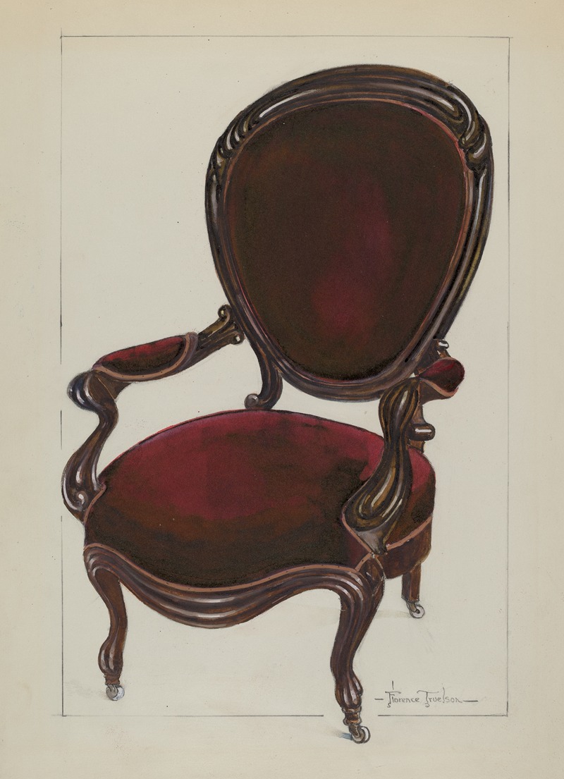 Florence Truelson - Queen Anne Chair