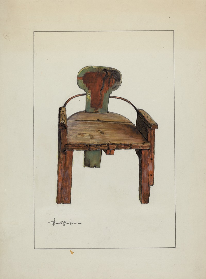 Florence Truelson - Sleigh Chair