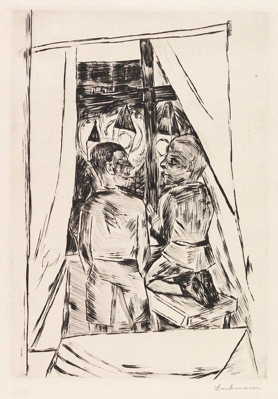 Max Beckmann - Kinder am Fenster