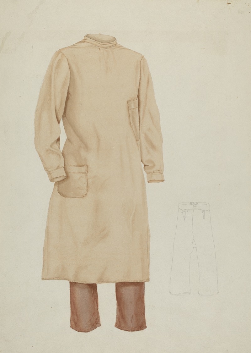 Frances Cohen - Man’s Smock and Trousers