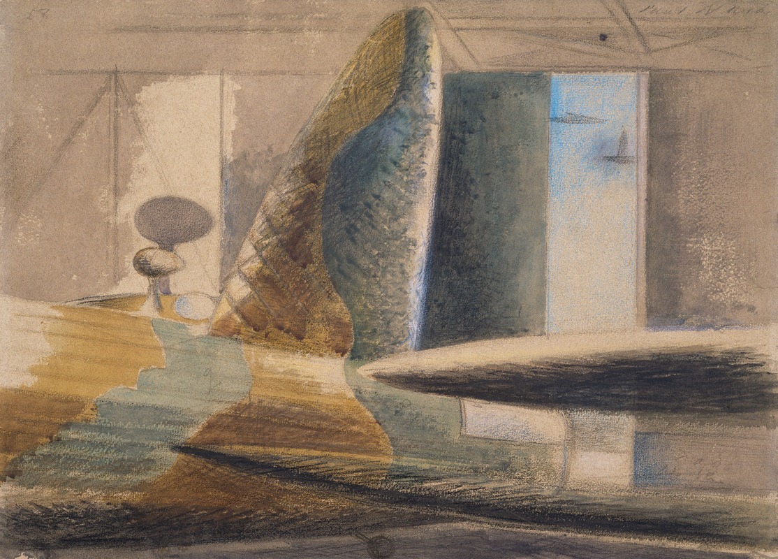 Paul Nash - Bomber Lair – Egg and Fin