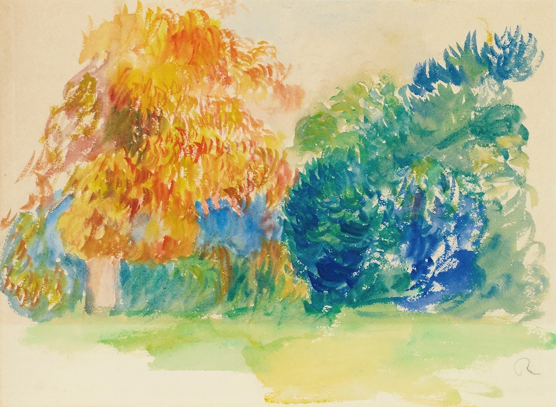 Pierre-Auguste Renoir - Les Arbres