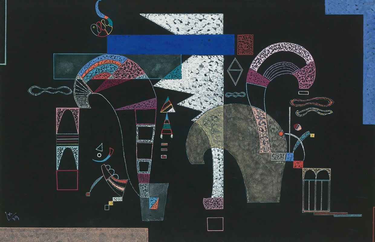 Wassily Kandinsky - La Forme Blanche