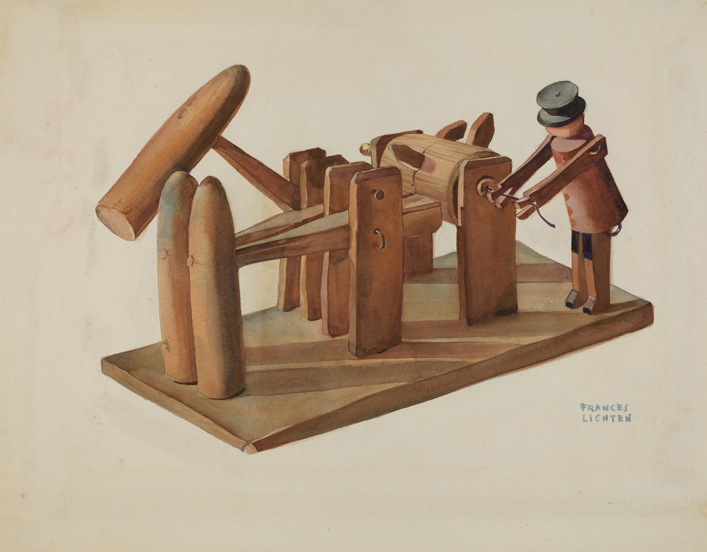 Frances Lichten - Pa. German Toy Stamping Mill