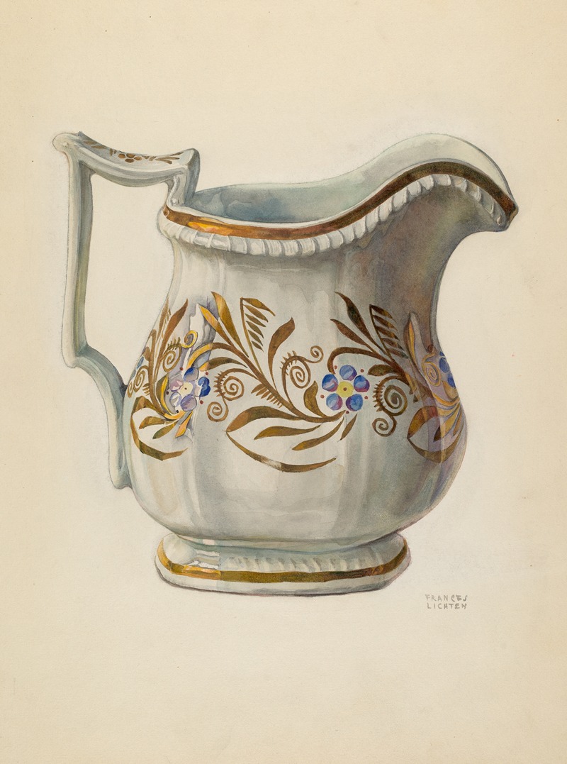 Frances Lichten - Pitcher