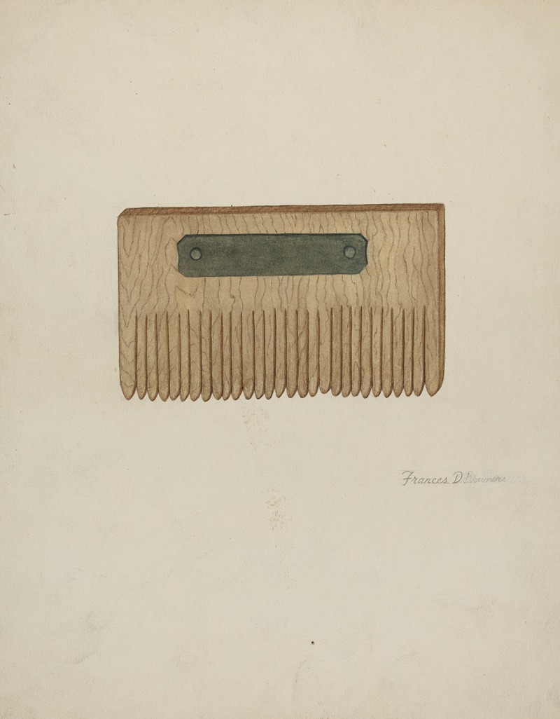 Francis Bruner - Shaker Seed Comb