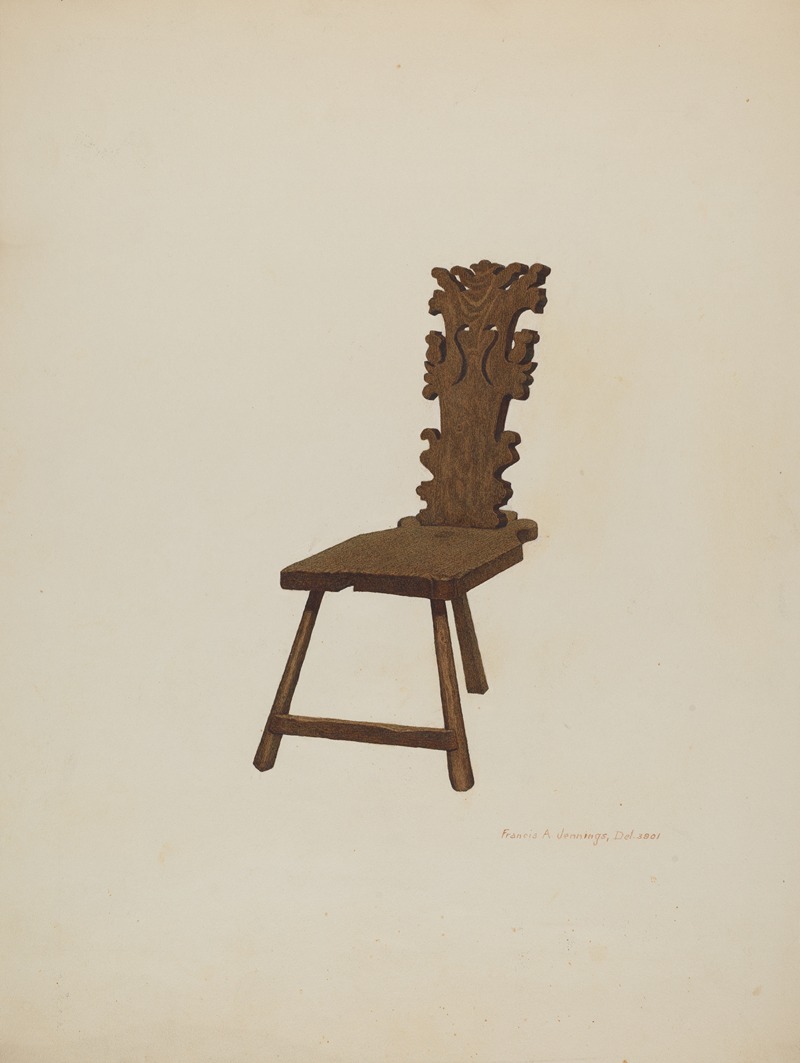 Francis Jennings - Three Legged Chair