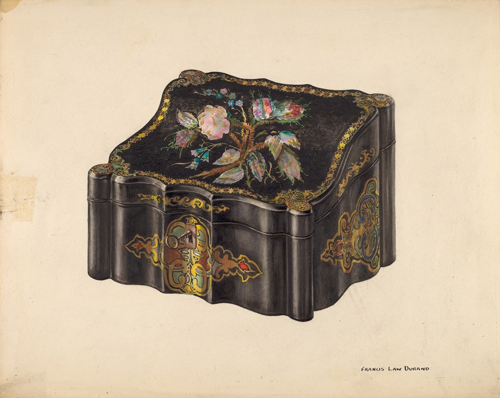 Francis Law Durand - Game Box (For Poker Chips)