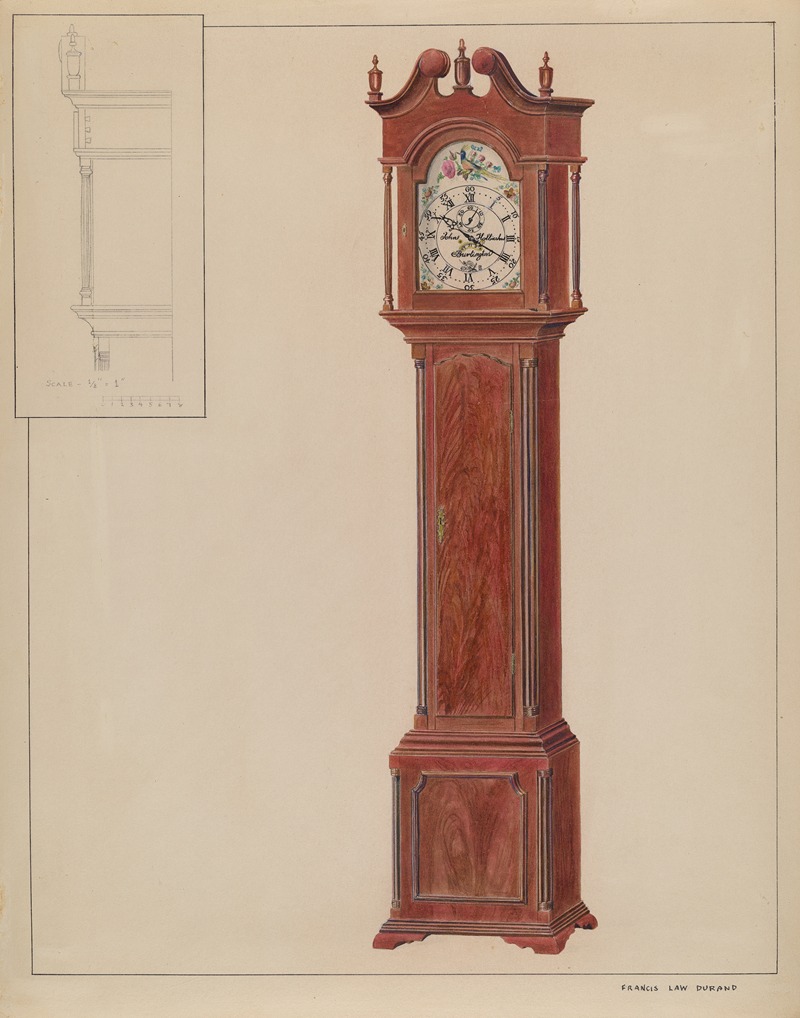 Francis Law Durand - Grandfather’s Clock (Timepiece)