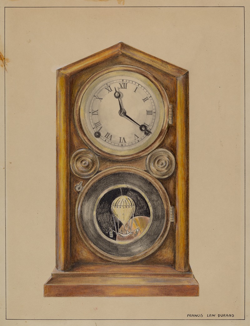 Francis Law Durand - Mantel Clock