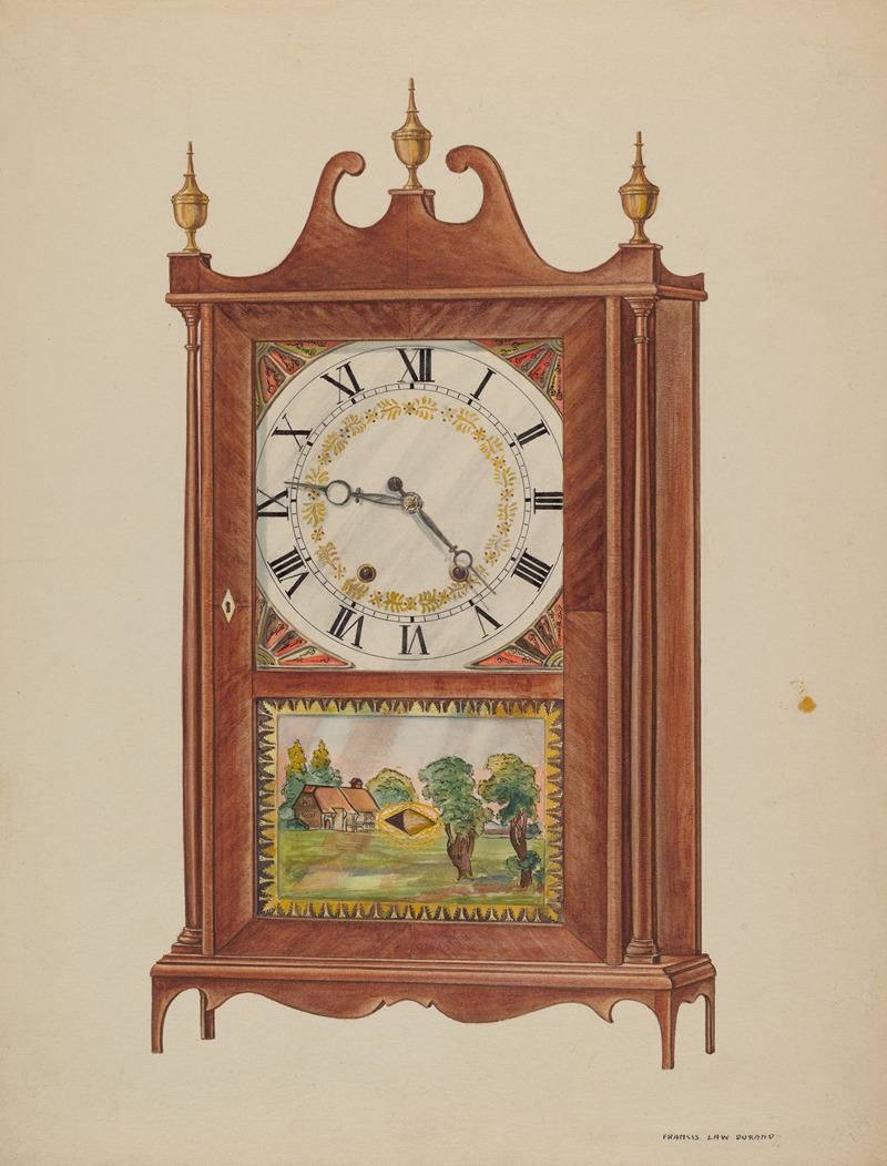 Francis Law Durand - Mantel Clock